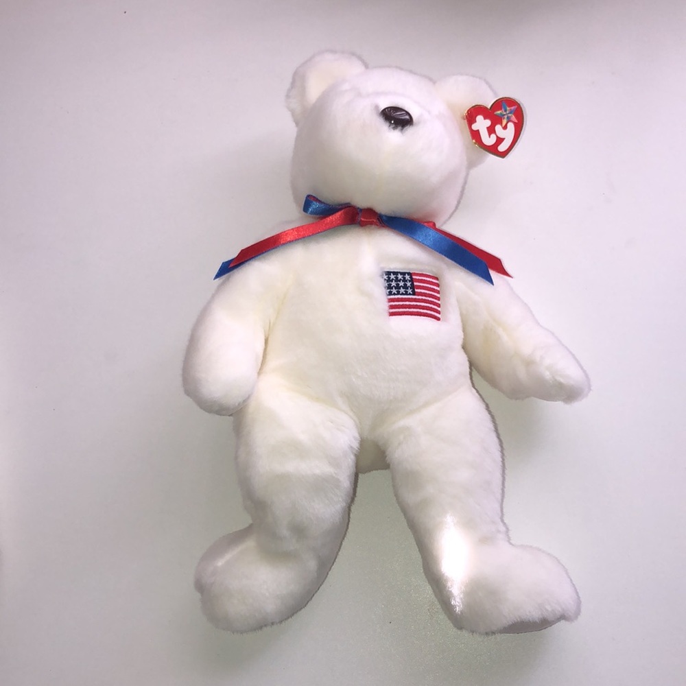 Liberty Bear Beanie Baby
